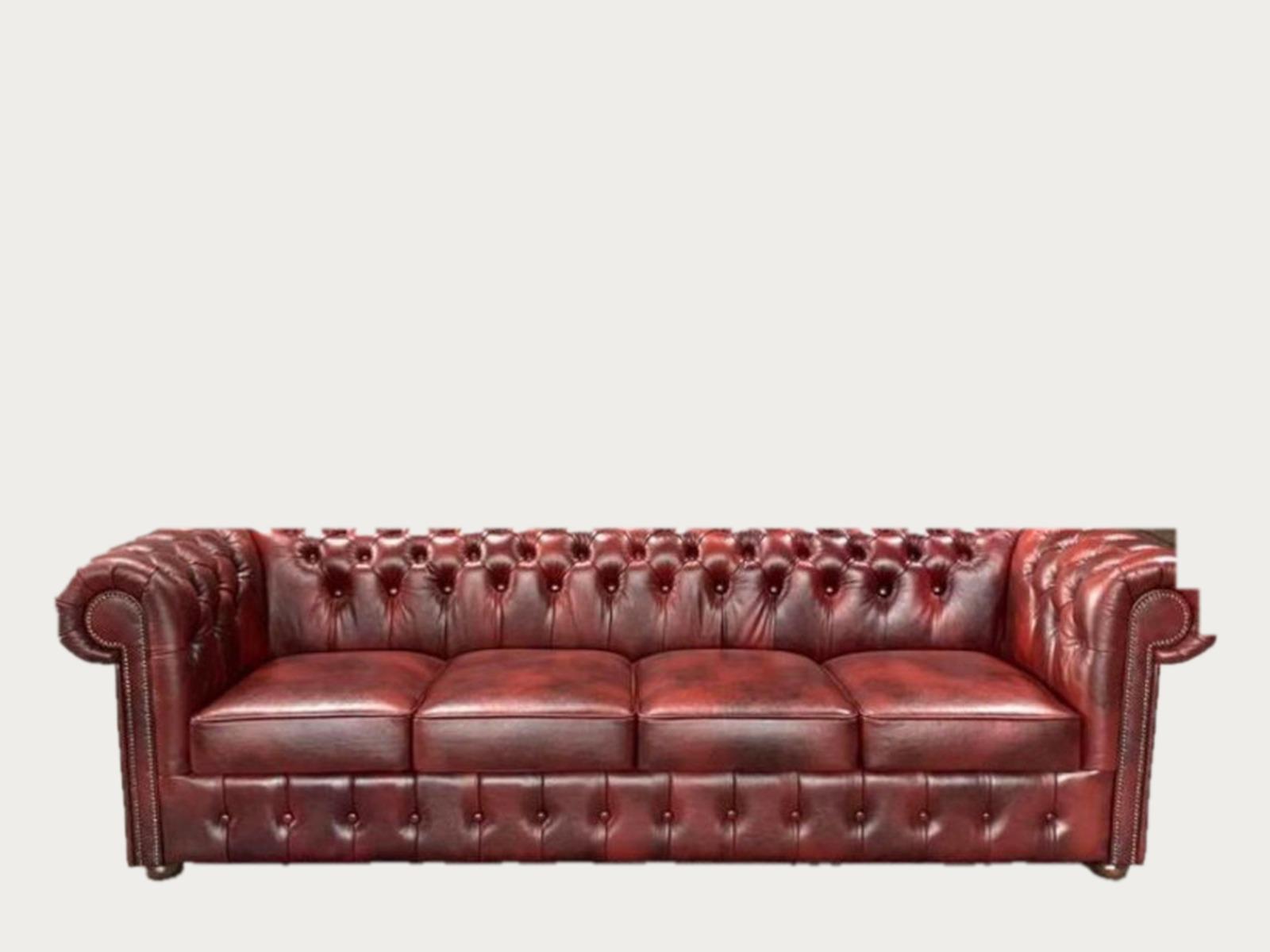 Sofa 4 Classic — bordowy