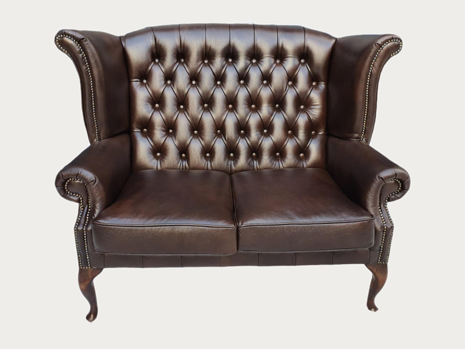 Sofa Queen 2-osobowa — bordowy